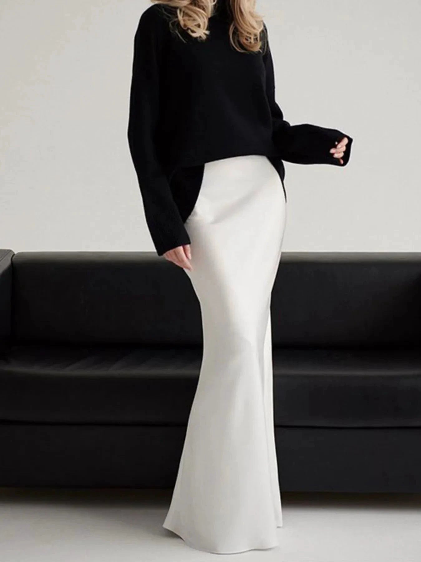 High-Waisted Maxi Skirt by Lady Ros