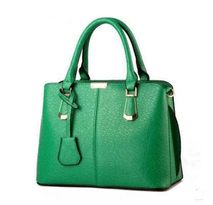 Solid Color Fashion Women Handbag Large Capacity by Zara-Craft