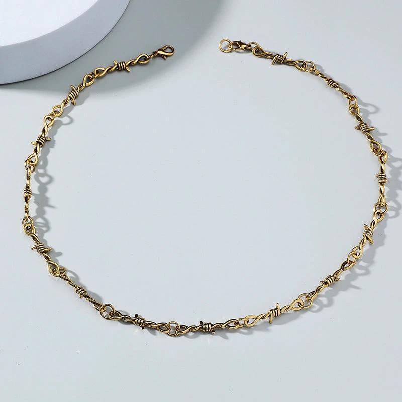 Men's Thorn Necklace by GJG Denim