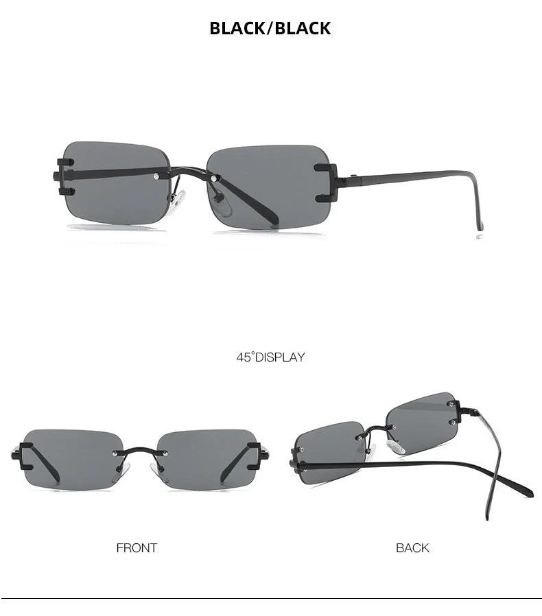 Men's Retro Square Sunglasses by GJG Denim