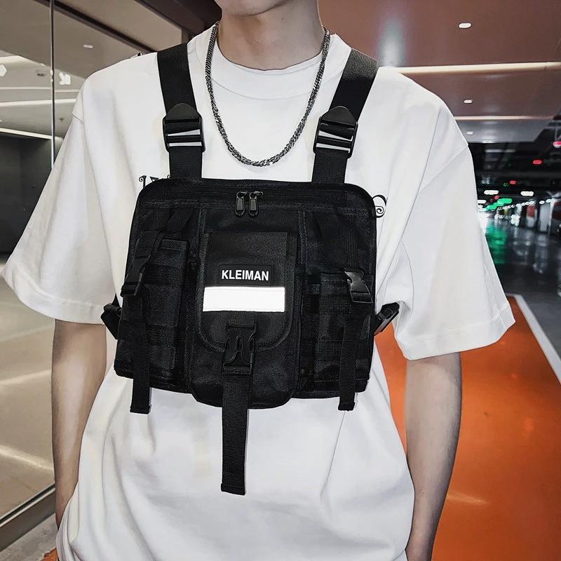 Casual Tactical Chest Bag For Men by GJG Denim
