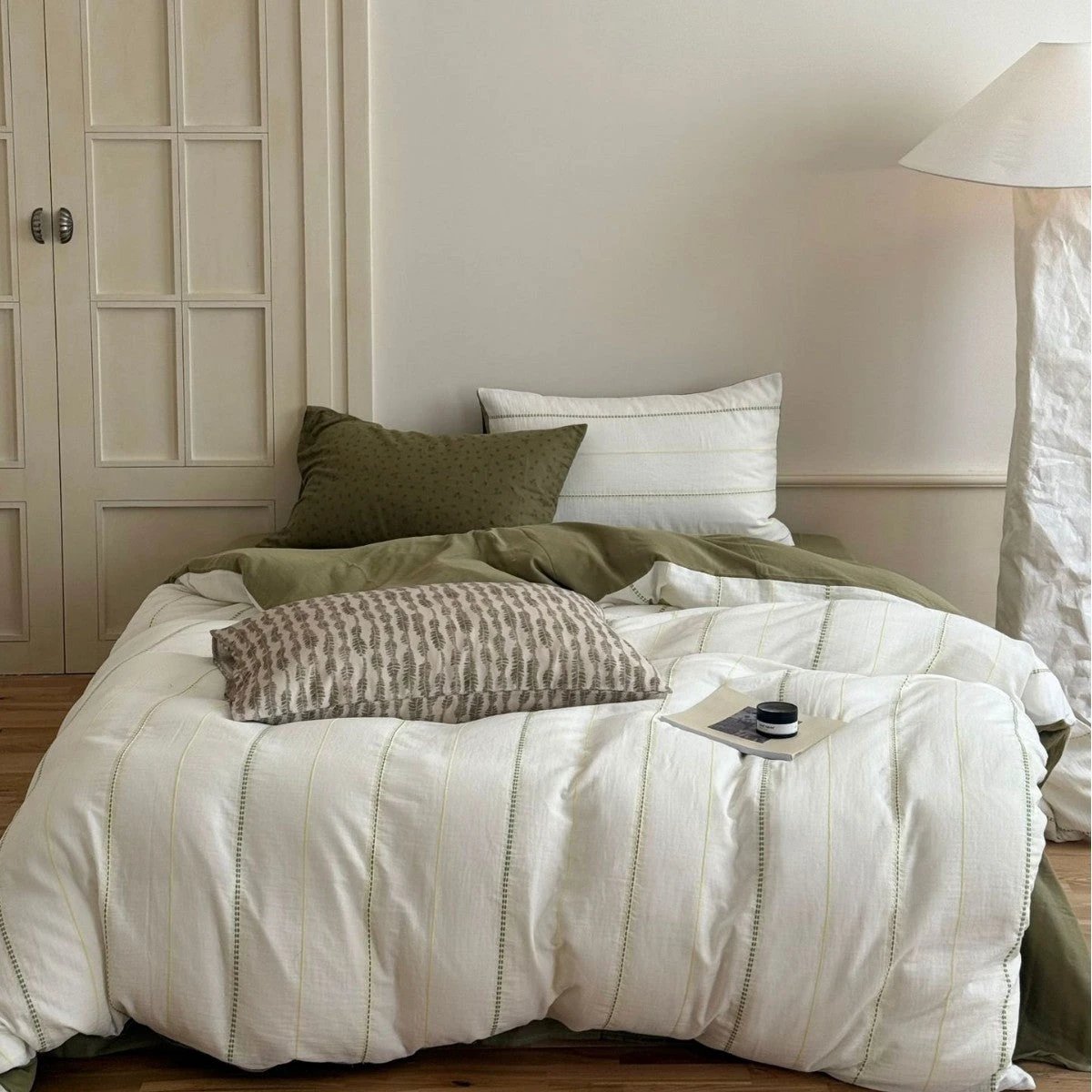 All-cotton Double-layer Gauze Duvet Cover Four-piece Set by GJG Denim