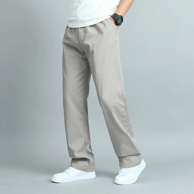 Pure Cotton Track Pants Overalls Fashionable All-matching by GJG Denim