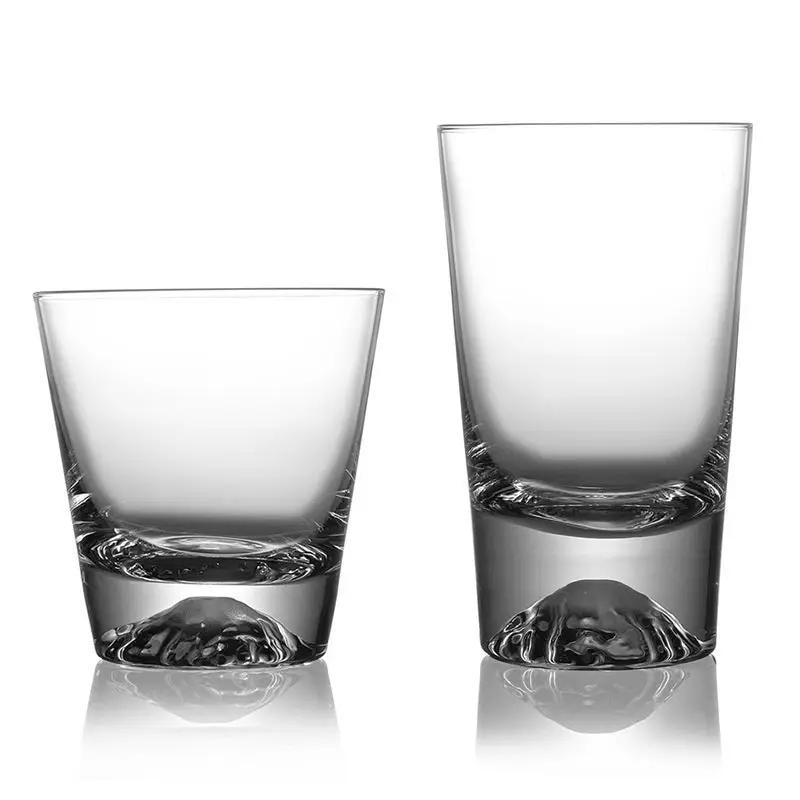Creative Engraved Glass Classical Cup Thickened Drinkware by GJG Denim