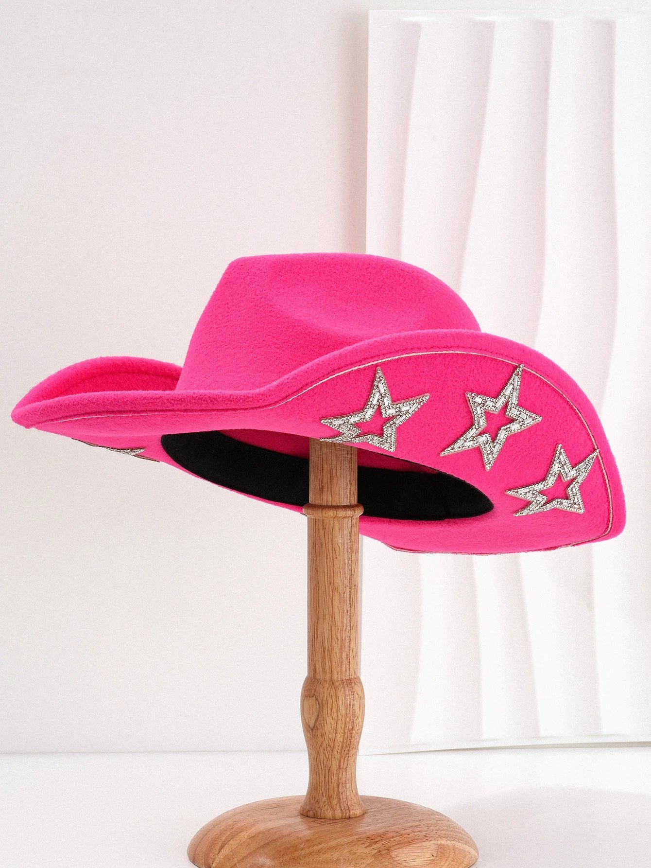 Woolen Felt Western Denim Top Hat Party Hat by GJG Denim