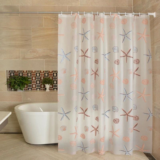 Waterproof And Mildew-proof Shower Curtain by GJG Denim