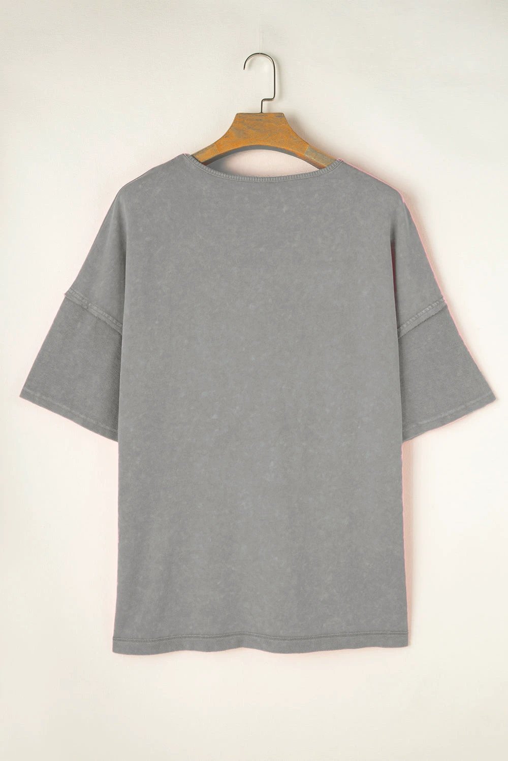 Plus Size Round Neck Half Sleeve T-Shirt by Lady Ros
