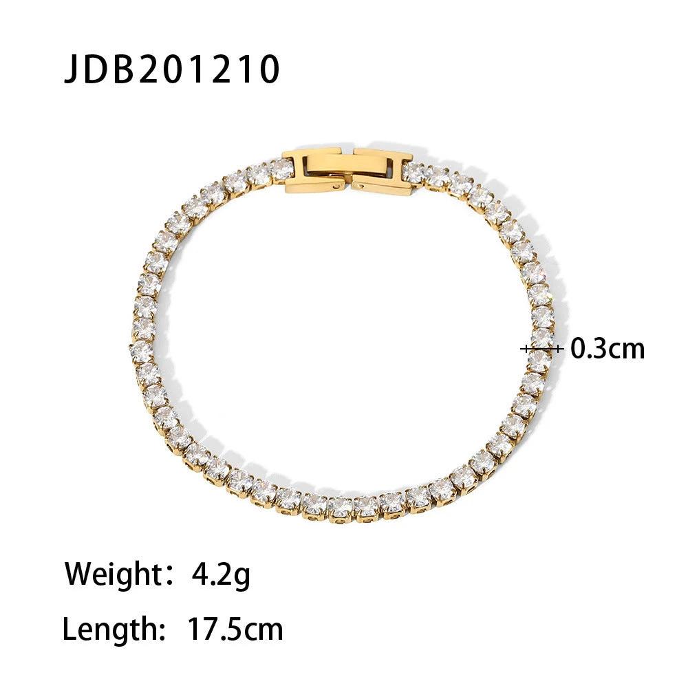 Stainless Steel Bracelet For Women by GJG Denim