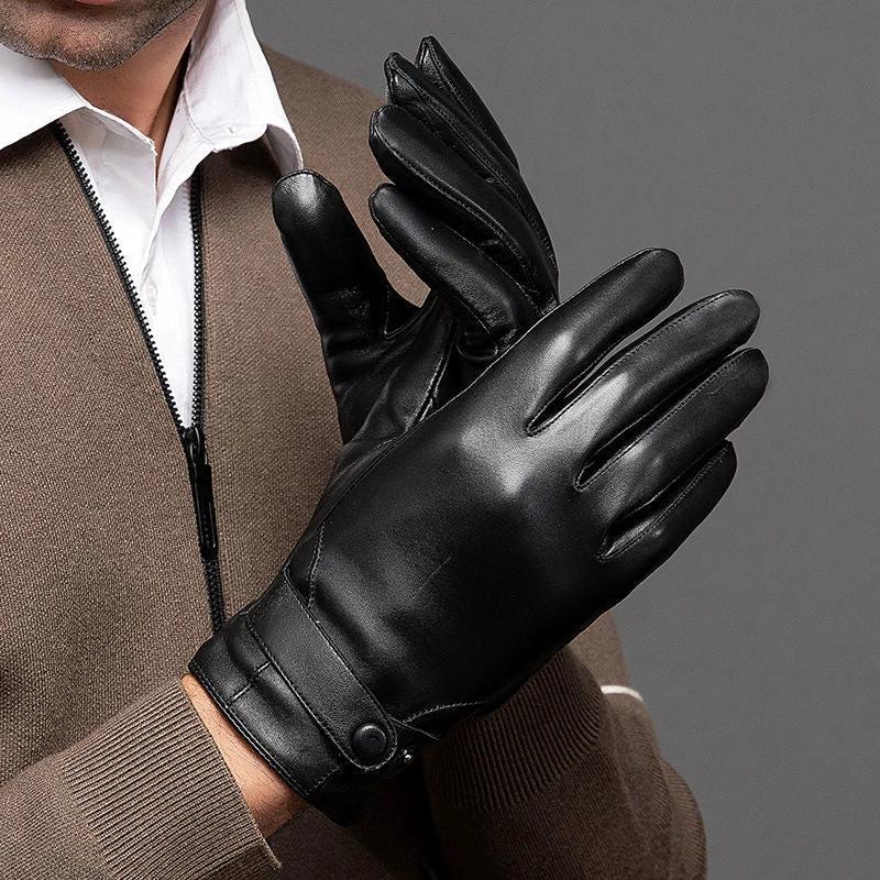 Men's Warm Business Gloves by GJG Denim
