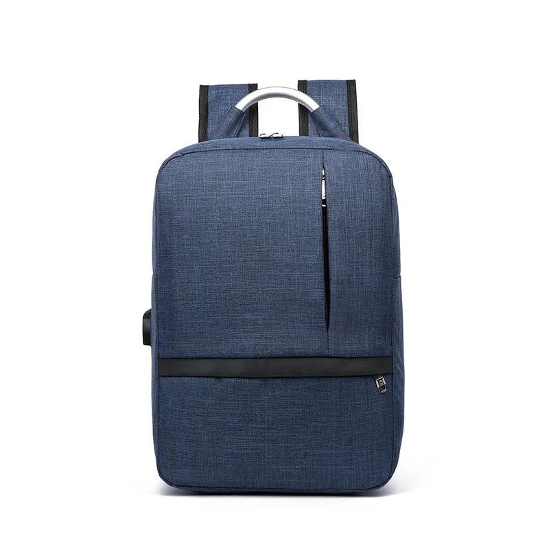 Men's Casual Oxford Cloth Business Multifunctional Backpack by GJG Denim