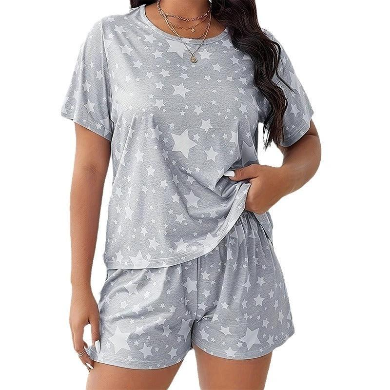 Shorts Plus-sized Plus Size Women's Pajamas by GJG Denim