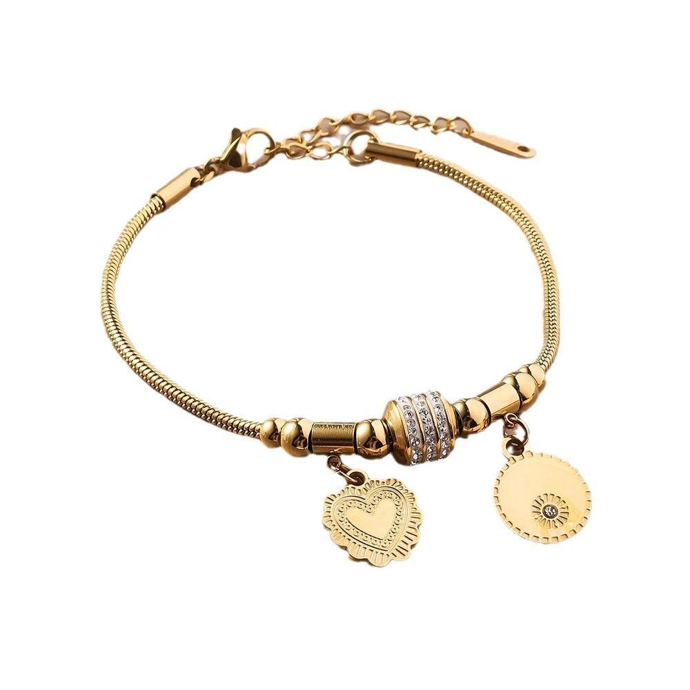 Stainless Steel Bracelet 18K Vacuum Plating by GJG Denim