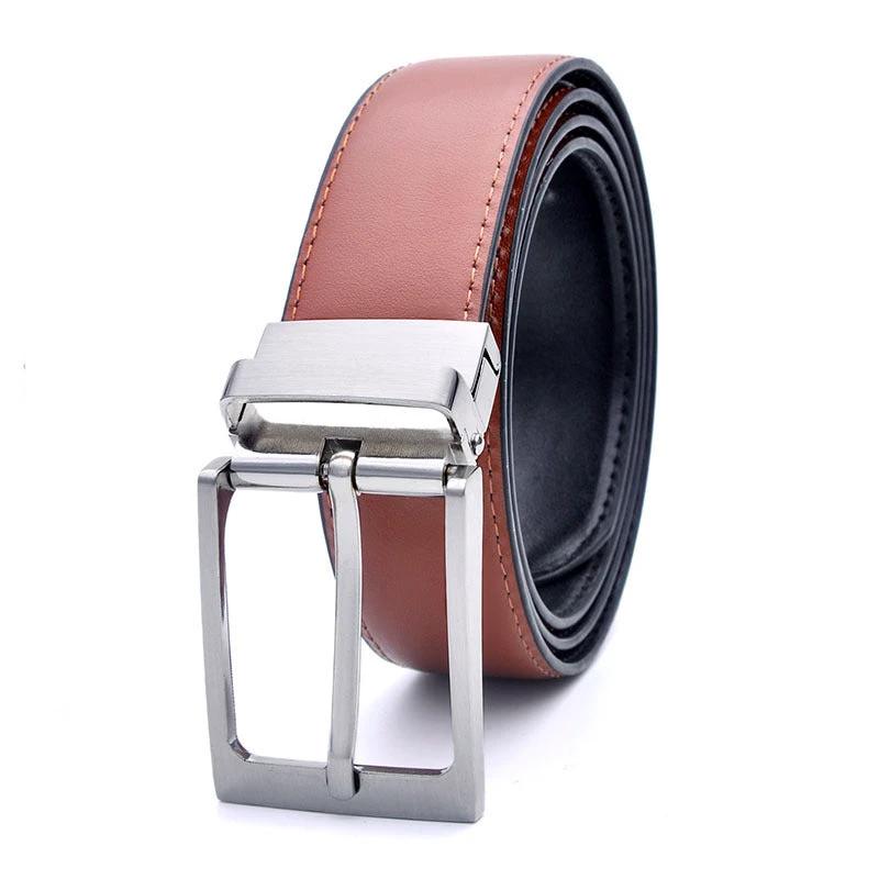 Men's Fashion Casual Rotating Pin Buckle Belt by GJG Denim