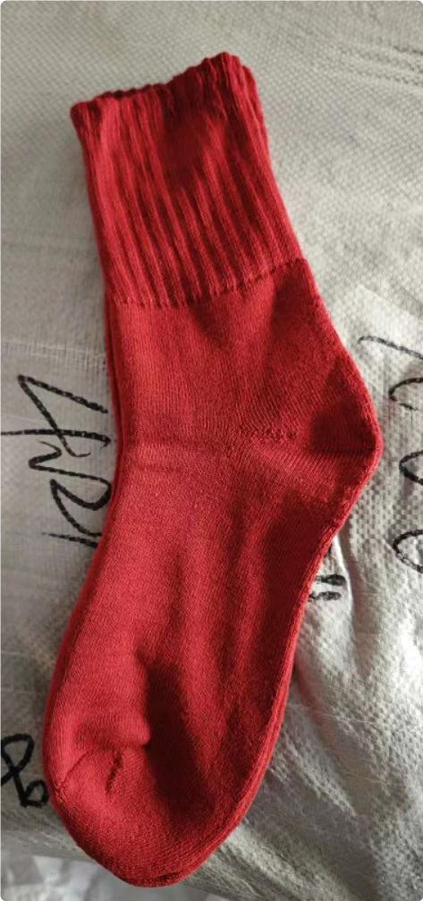 Running Socks With Towel Sole For Cushioning And Extra Thickness by GJG Denim