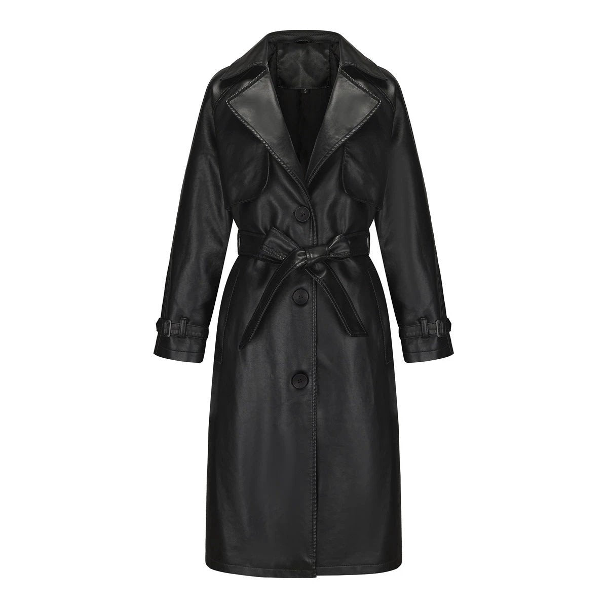 SpringAutumn Womens Trench Coat Long Loose Jacket by GJG Denim