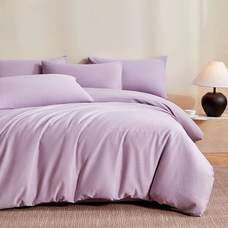 Four-piece Duvet Bedding Set by GJG Denim