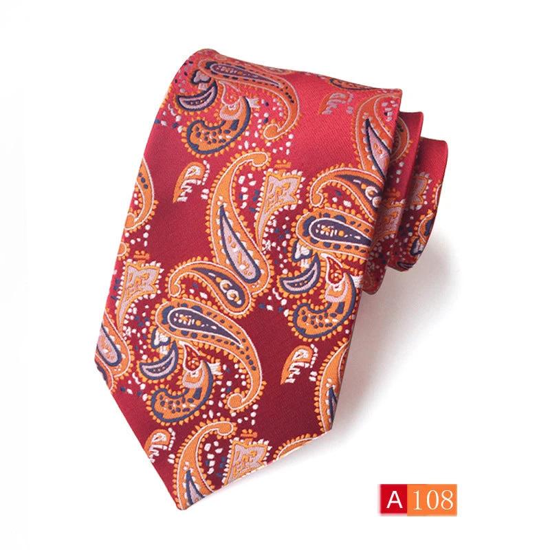 Men's Casual Formal Wear Polyester Jacquard Tie by GJG Denim