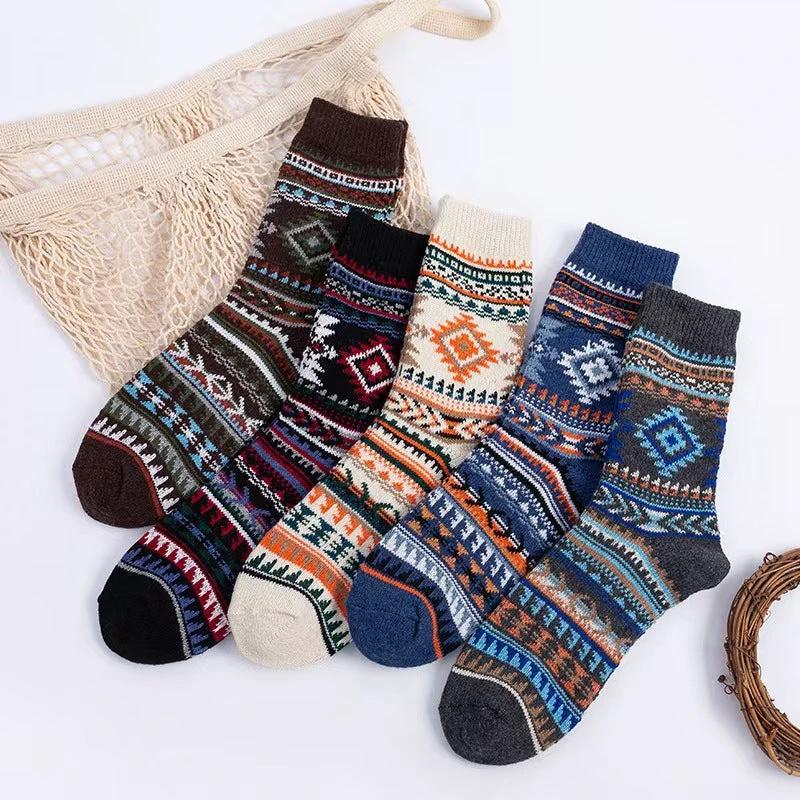 Men's Socks Vintage Style Wool Socks by GJG Denim