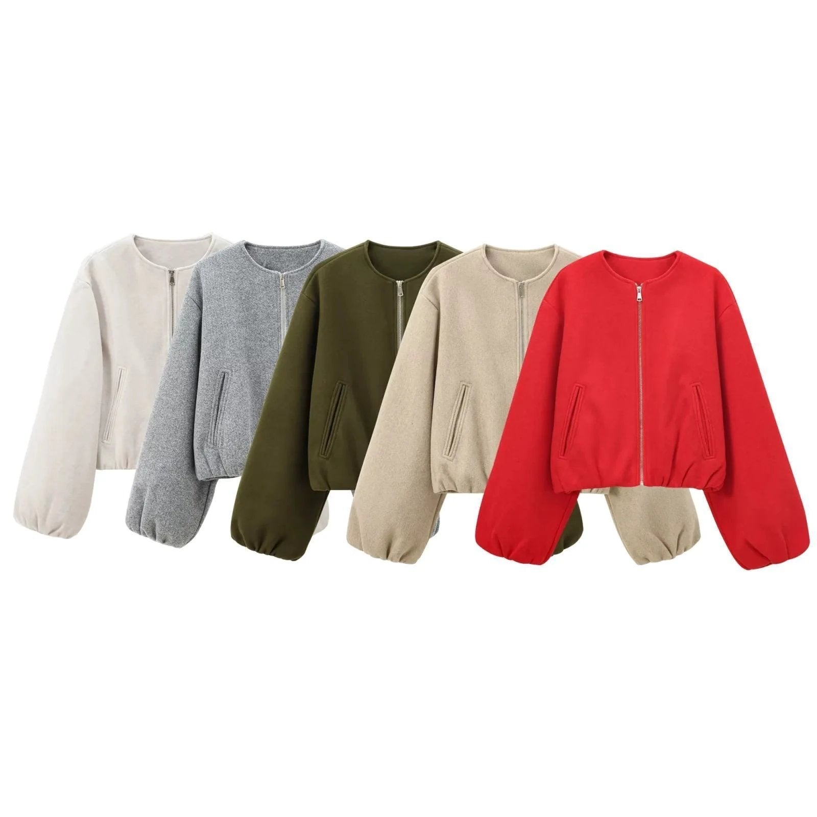 European And American Fashion Soft Bomber Jacket Coat by GJG Denim