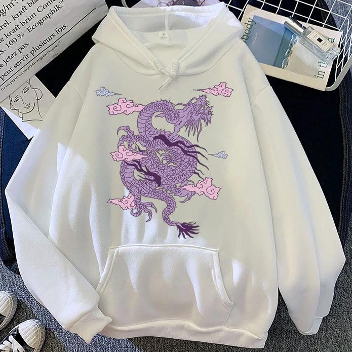 Men's Chinese Dragon Hoodies by GJG Denim