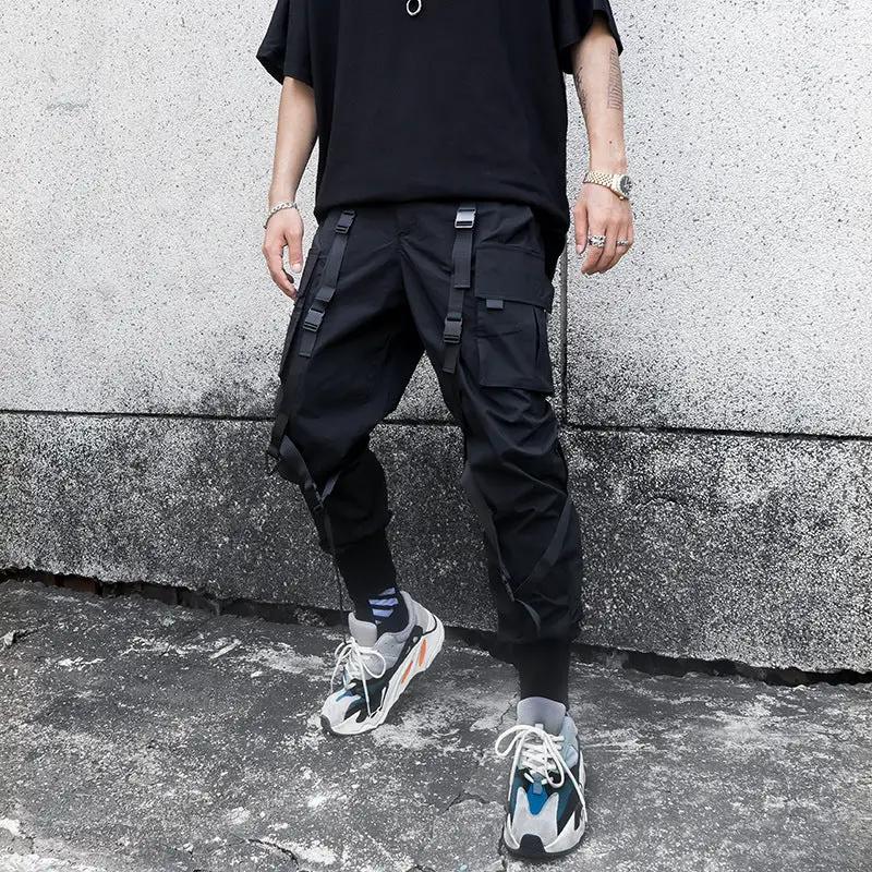 Men's Fashionable Pocketed Cargo Jogges by GJG Denim