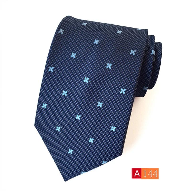 Men's Casual Formal Wear Polyester Jacquard Tie by GJG Denim