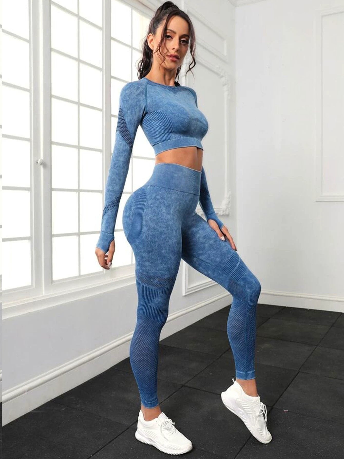 4PACK Active Yoga Pants Women's Yoga Pants by GJG Denim