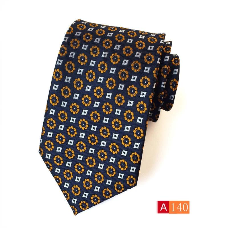 Men's Casual Formal Wear Polyester Jacquard Tie by GJG Denim