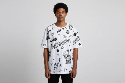 Men's Trendy Short Sleeve T-shirt by GJG Denim