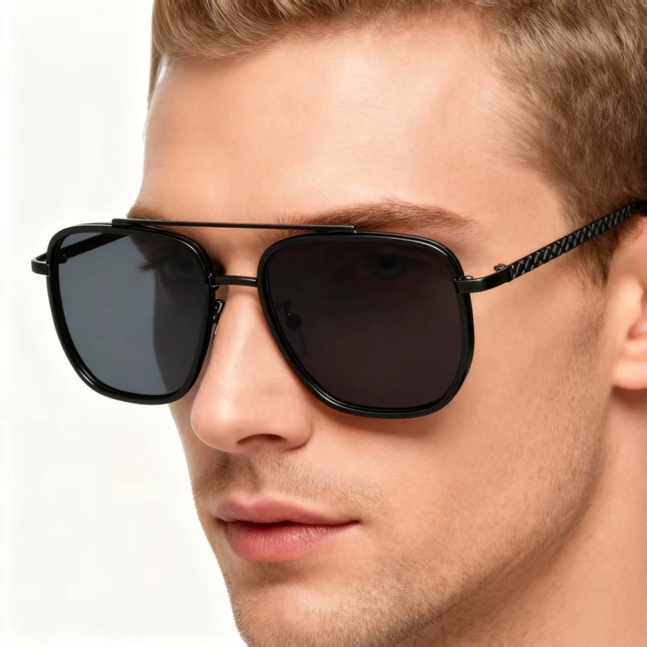 Men's Square Sunglasses by GJG Denim