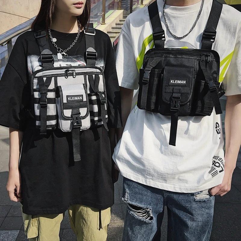 Casual Tactical Chest Bag For Men by GJG Denim