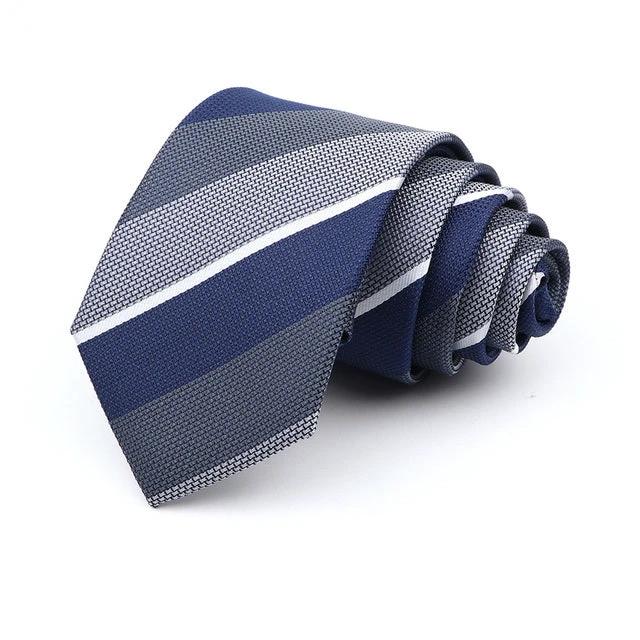 Men's 6cm Casual Ties Skinny Tie Fashion Polyester Plaid by GJG Denim