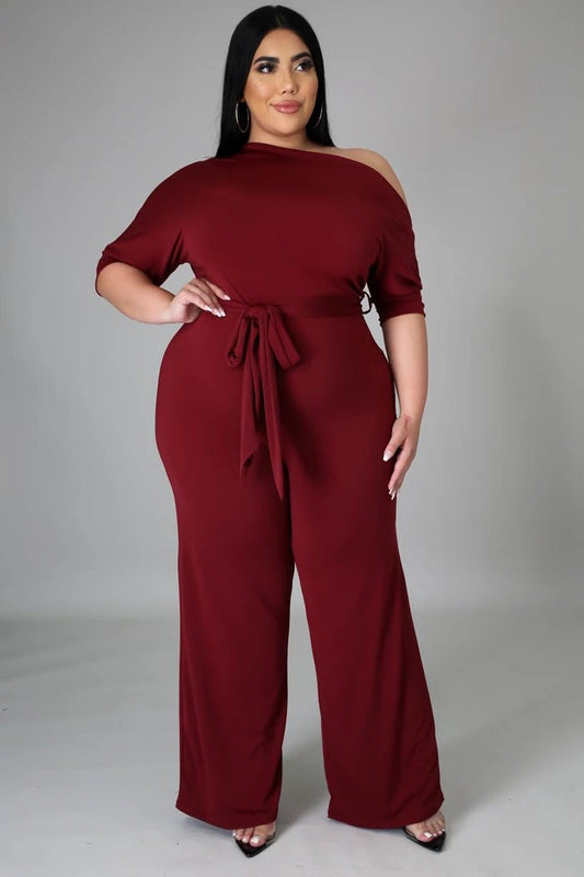 Women's Plus Size Jumpsuit Women's High Waist Jumpsuit by GJG Denim