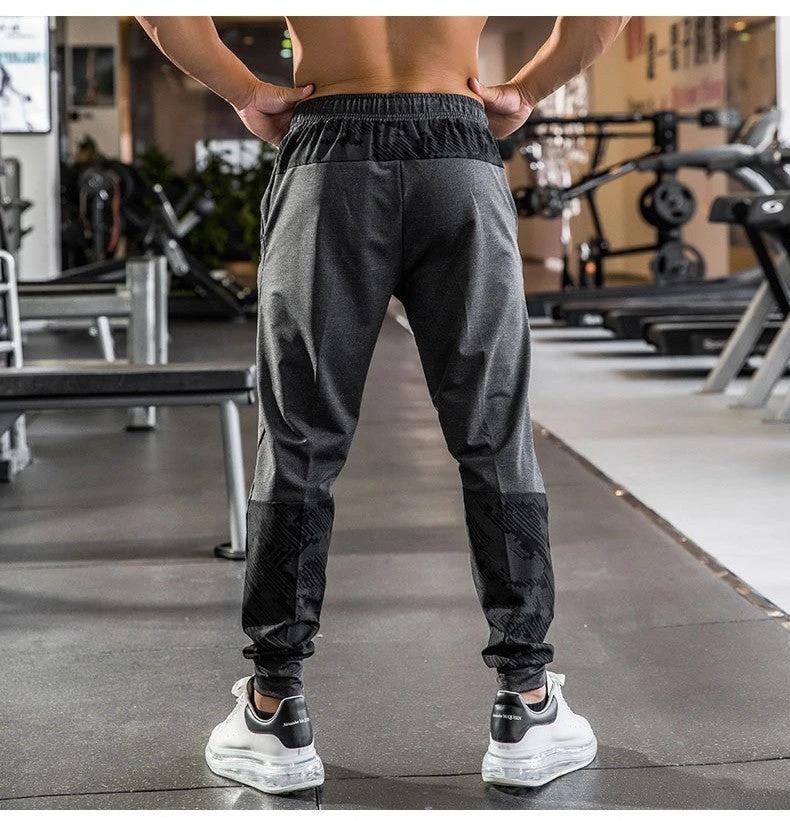 Men's Elastic Breathable Sweat Absorbent Quick Dry Sweatpants by GJG Denim