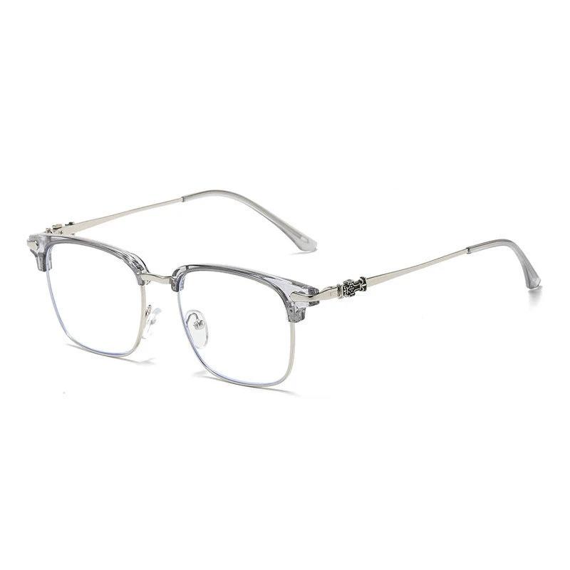 Men's Retro Plate Myopia Glasses by GJG Denim