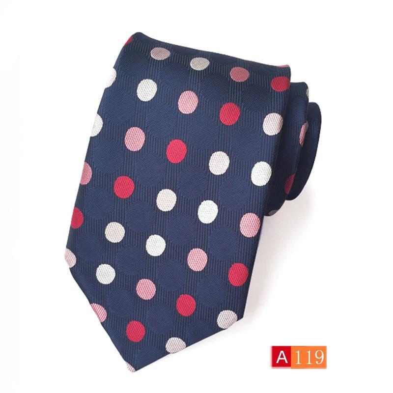 Men's Casual Formal Wear Polyester Jacquard Tie by GJG Denim