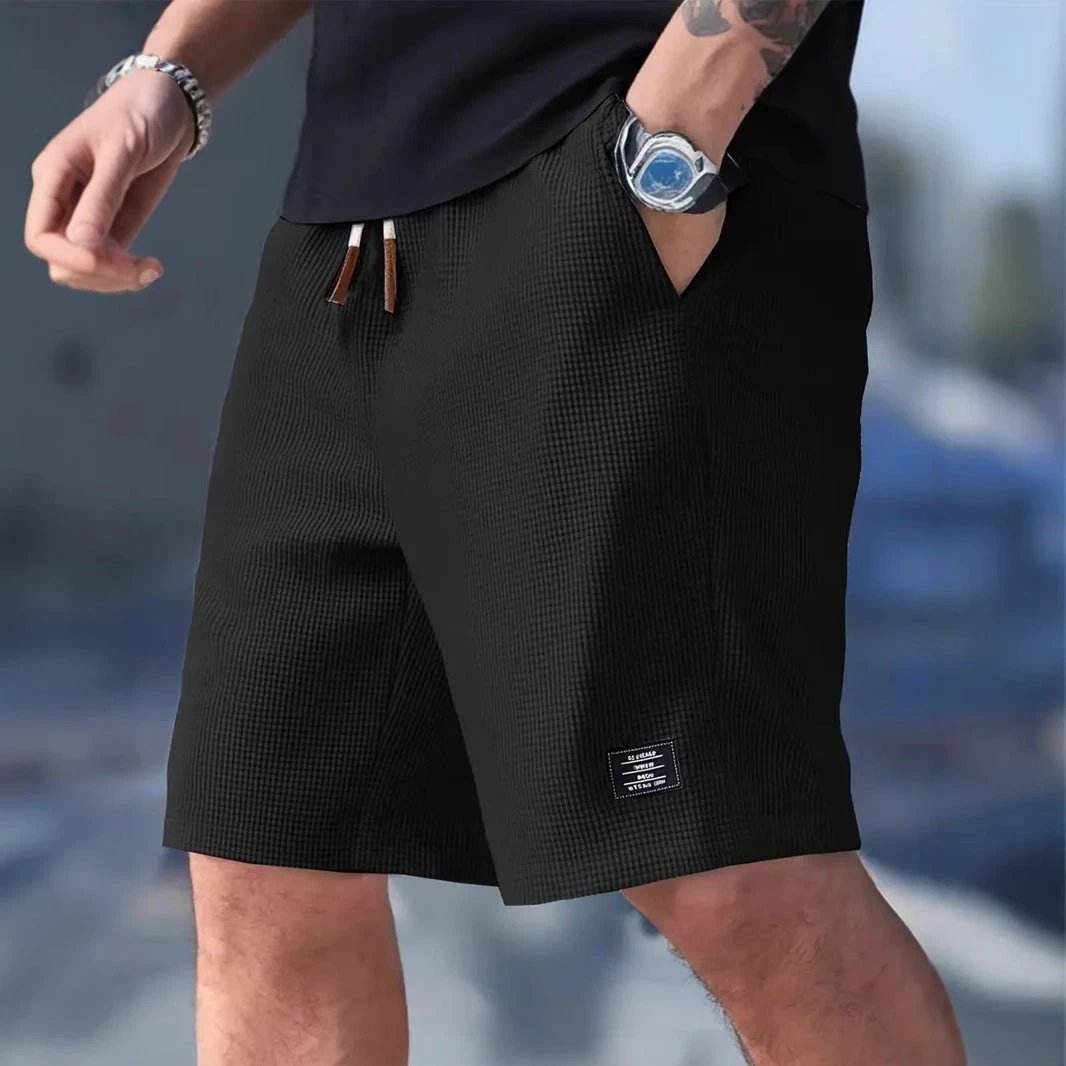 Men's Casual Sports Plus Size Loose Shorts by GJG Denim