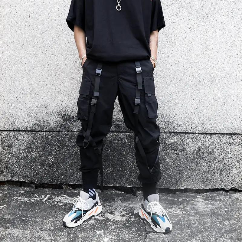 Men's Fashionable Pocketed Cargo Jogges by GJG Denim
