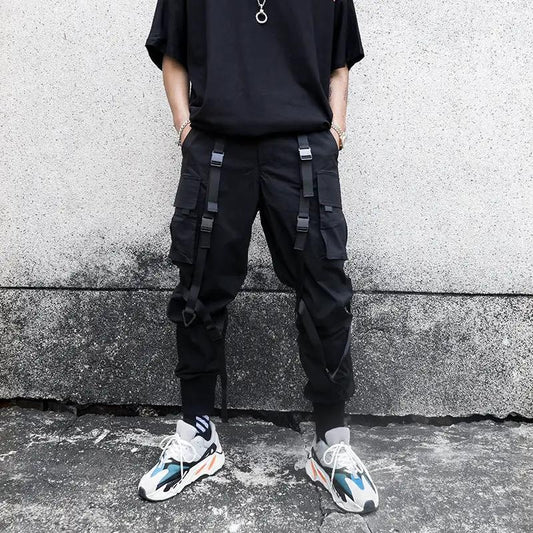 Men's Fashionable Pocketed Cargo Jogges by GJG Denim