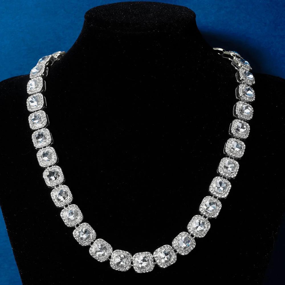 13mm Full-Diamond Like Iced-Out Chain For Men by GJG Denim