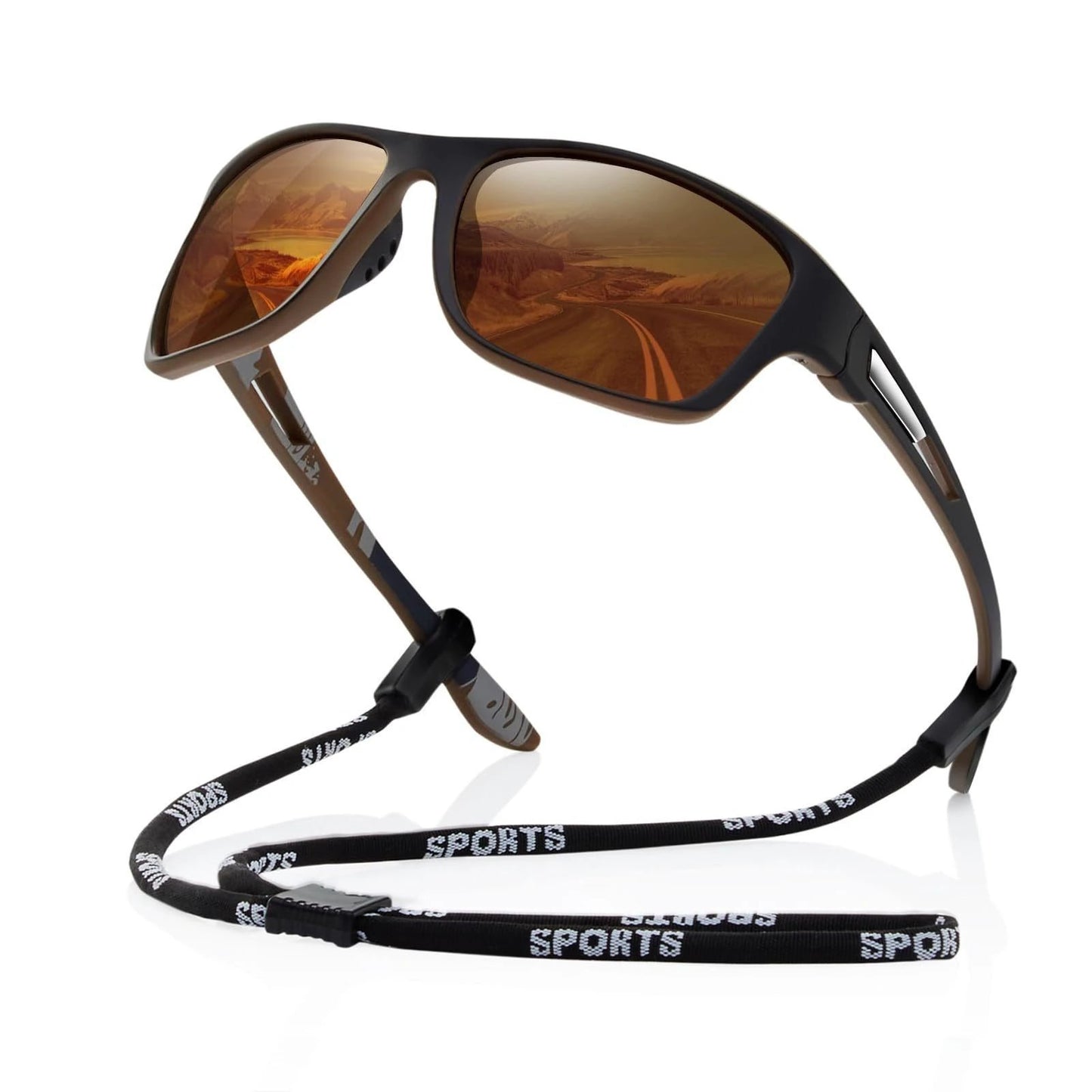 Fashion Sports Night Vision Polarized Cycling Sunglasses For Men by GJG Denim
