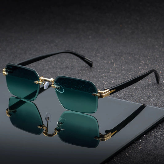 Men's Frameless Fashion Sunglasses by GJG Denim