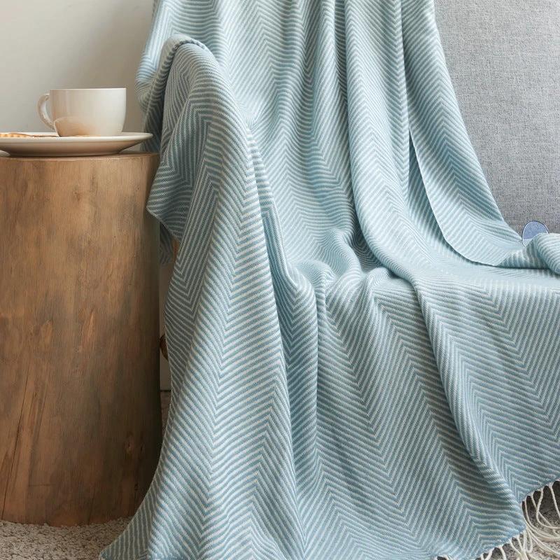 Double Towel Quilt Blanket by GJG Denim