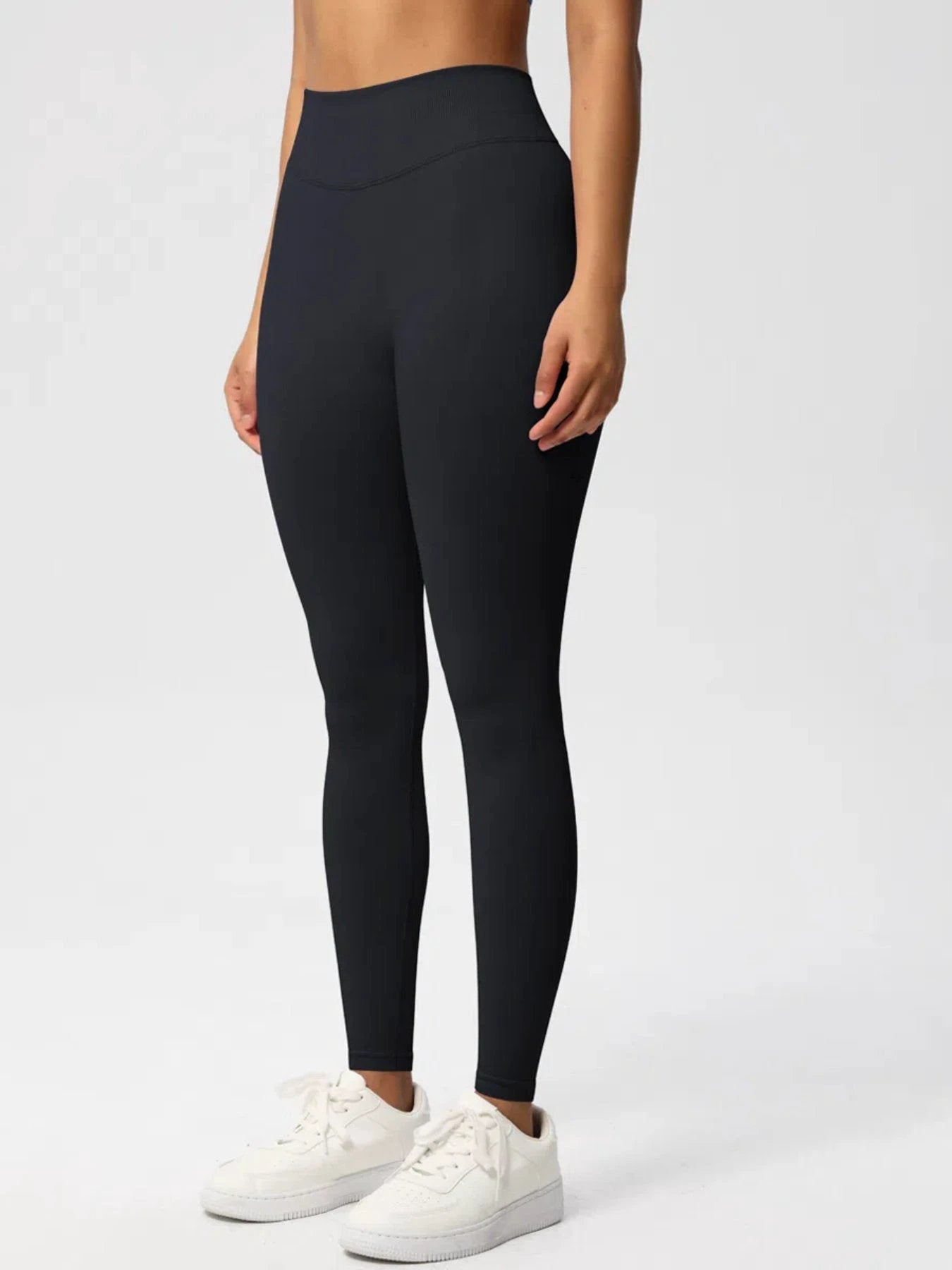 Sexy High Elastic Women's Solid Tights High Waist Workout Yoga Leggings, Scrunch Butt Lifting Elastic Pants, Tummy Control Butt Lifting Workout Yoga Athletic Pants by GJG Denim