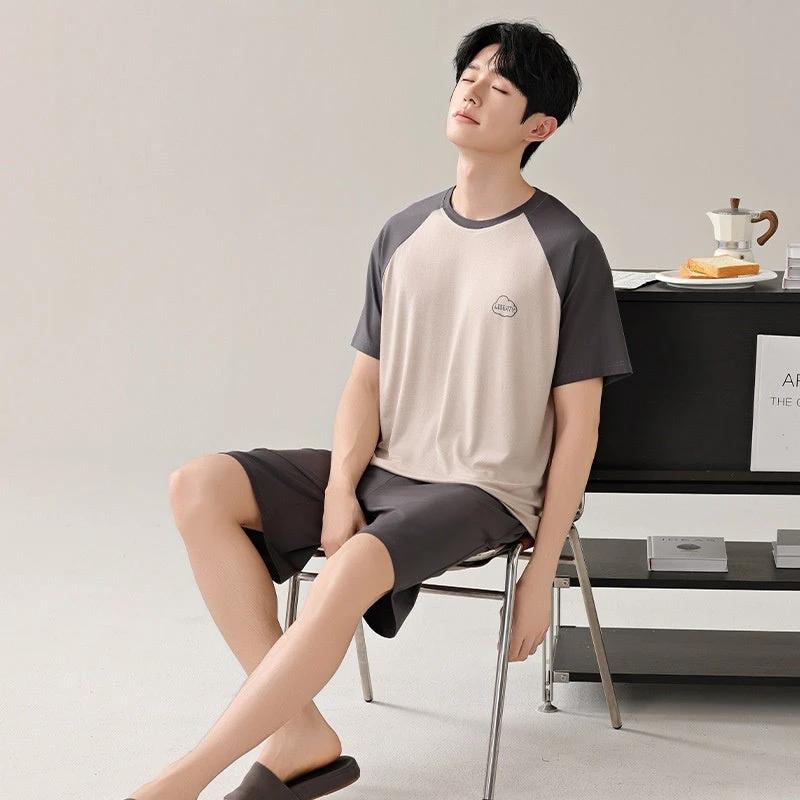 Men's Shorts Pajamas Set by GJG Denim