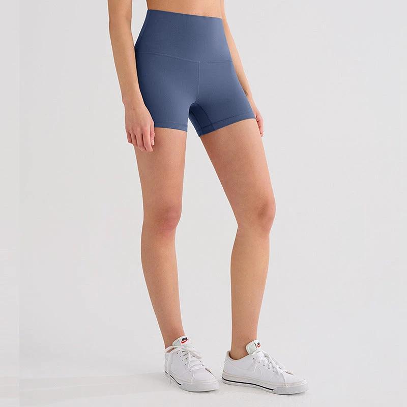 Outerwear-style High-waisted Butt-lifting Fitness Cycling Shorts by GJG Denim