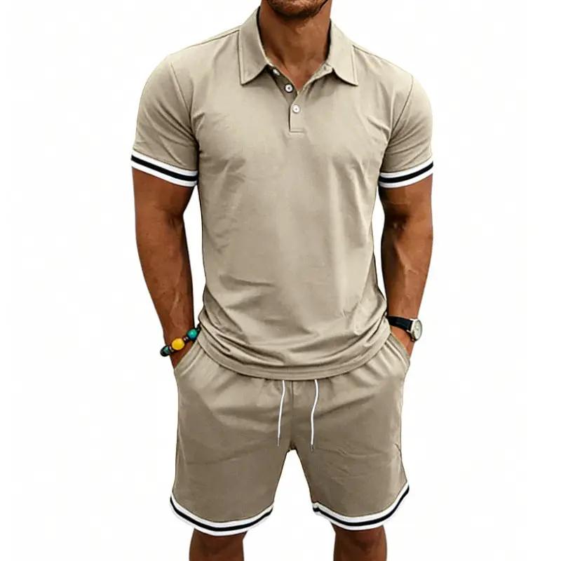 European American Sports And Leisure Lapel Short Sleeves by GJG Denim
