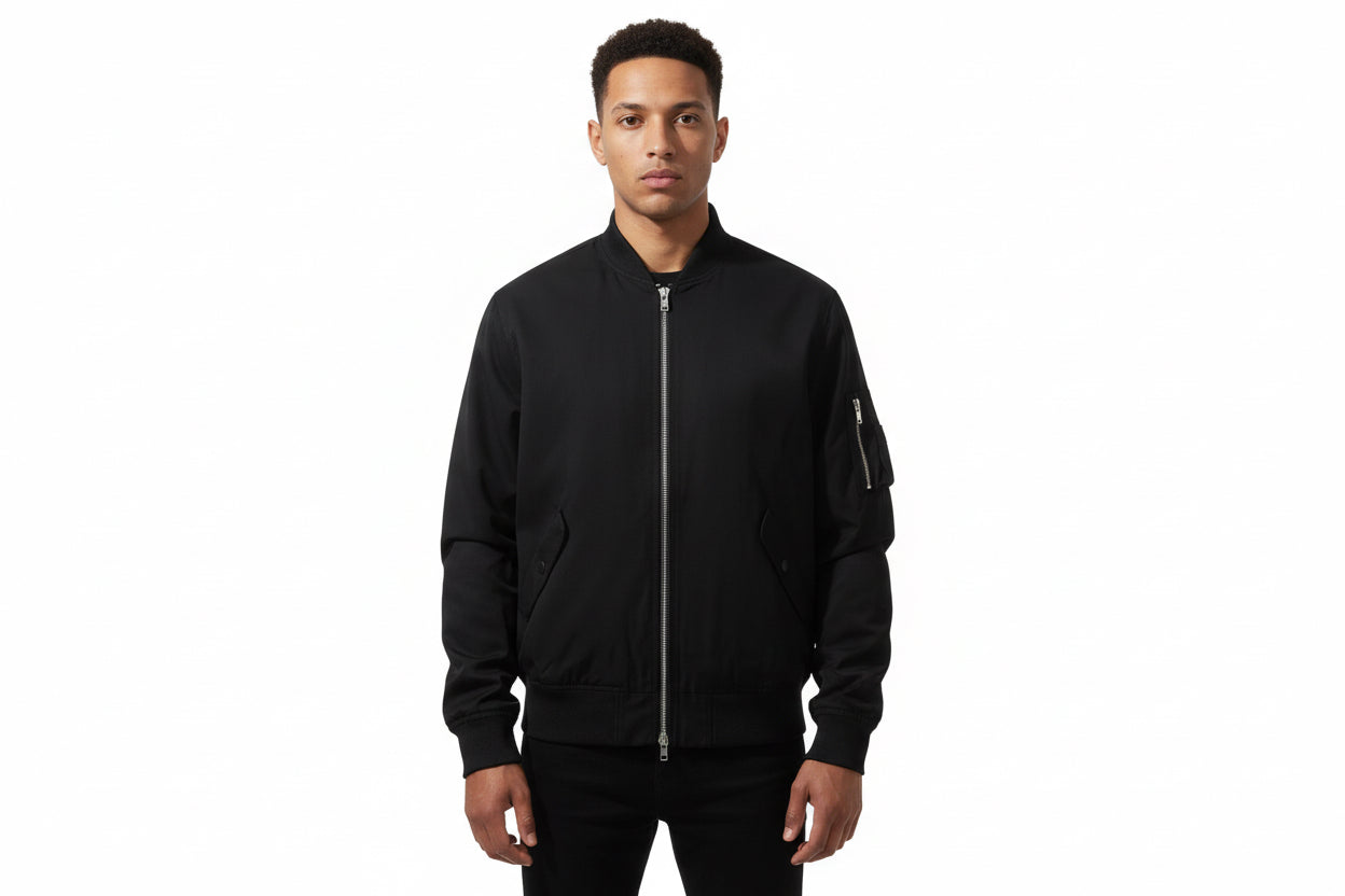 Men's Solid Color Jacket by GJG Denim