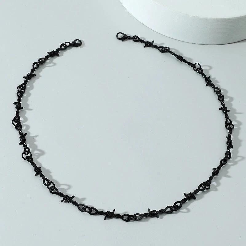Men's Thorn Necklace by GJG Denim