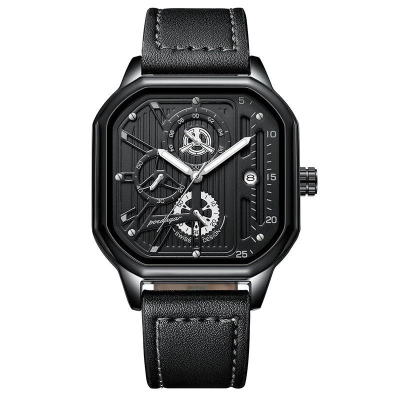 Men's Multifunctiona Belt Style Quartz Watch by GJG Denim